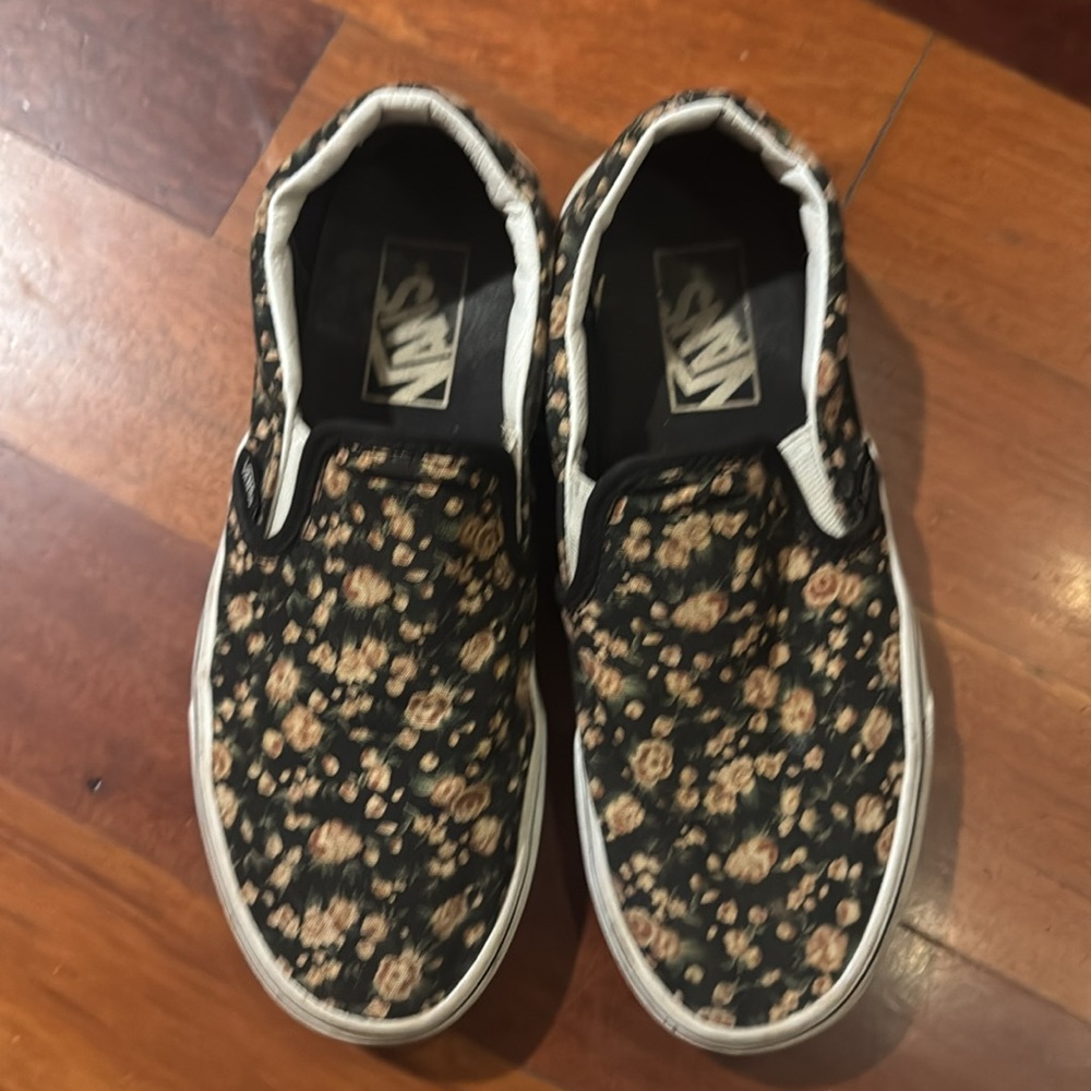 Vans floral slip on sneakers - Picture 2 of 5